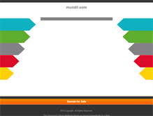Tablet Screenshot of mundil.com